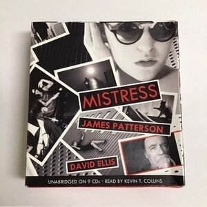 Audiobook CD James Patterson & David Ellis Mistress Unabridged 10 Hr 9 CD Car